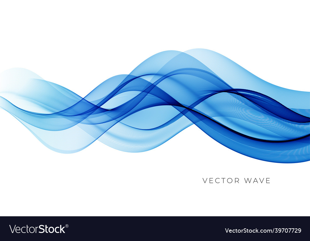 Abstract Colorful Flowing Wave Lines Royalty Free Vector