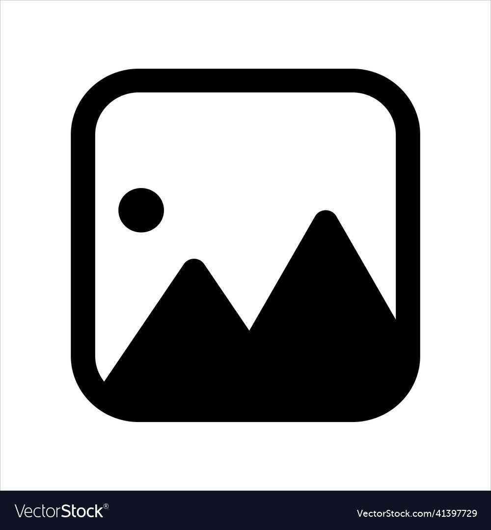 Image icon Royalty Free Vector Image - VectorStock