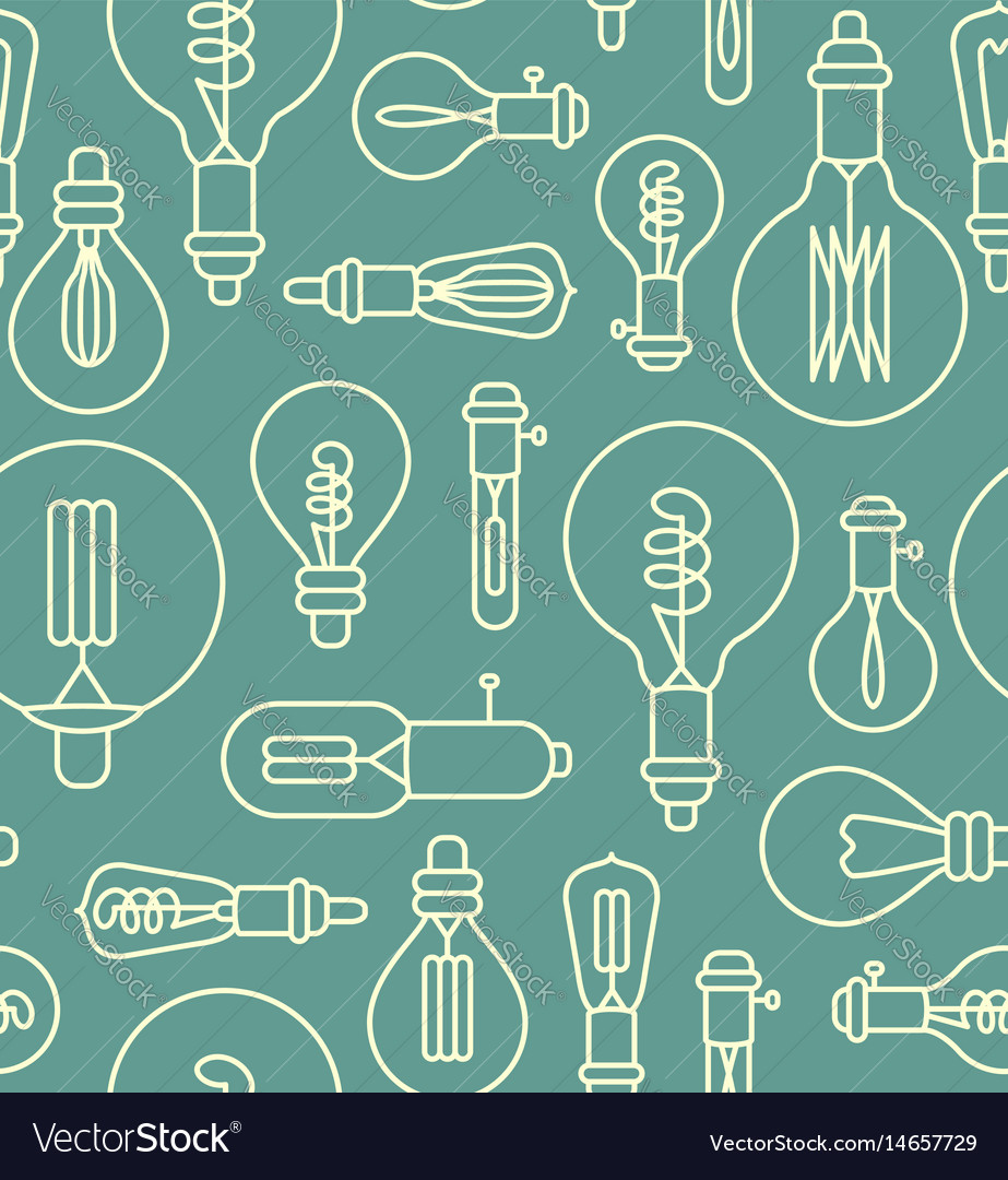 Linear Light Bulb Pattern
