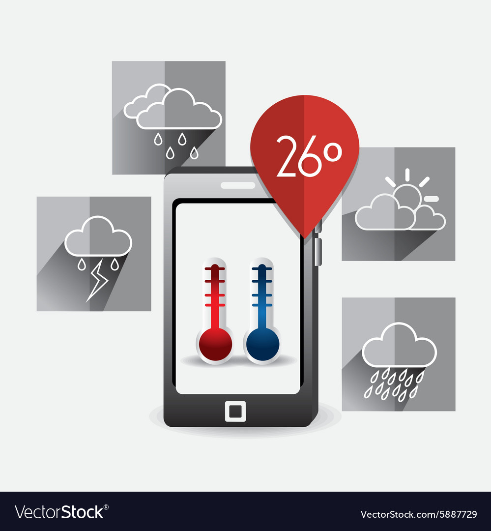 Weather mobile app design