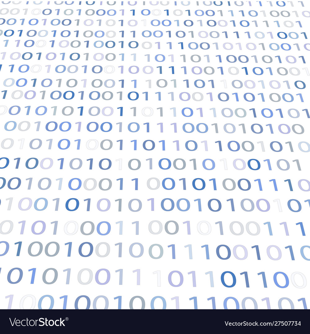 Binary code Royalty Free Vector Image - VectorStock