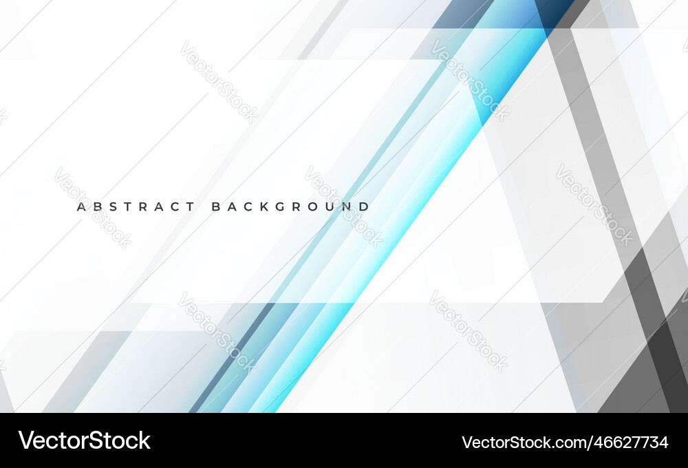 White light blue and grey corporate modern Vector Image