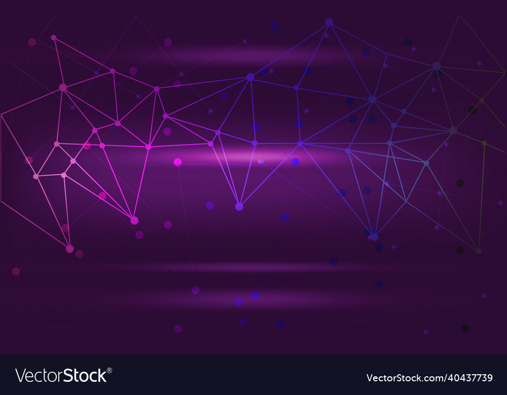 Advanced digital network connection internet vector image Advanced digital network connection internet