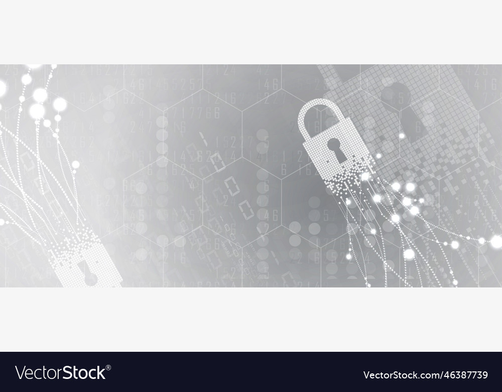 Artificial intelligence technology web background Vector Image Artificial intelligence technology web background