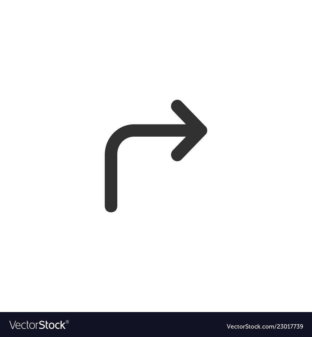 forward right turn arrow