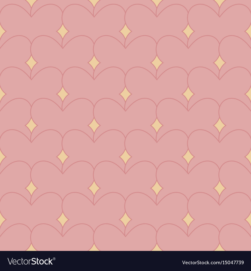 Heart abstract background seamless pattern