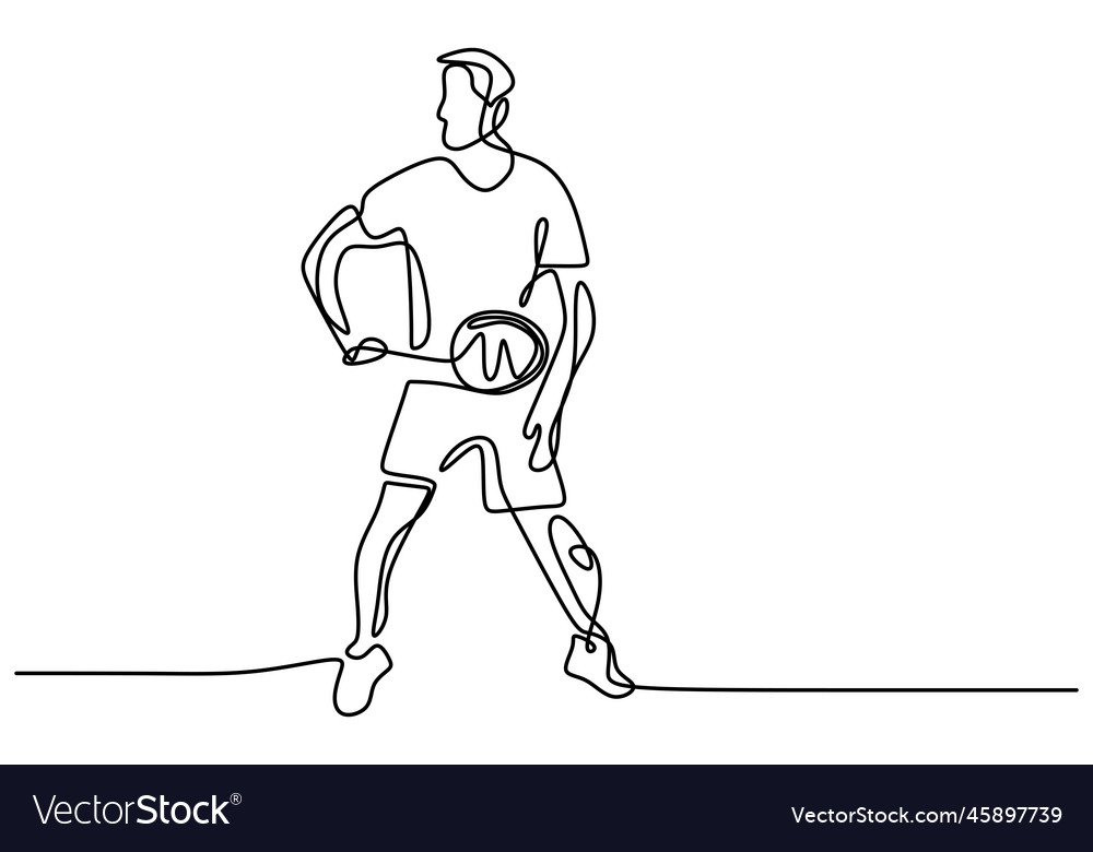 One line drawing or continuous