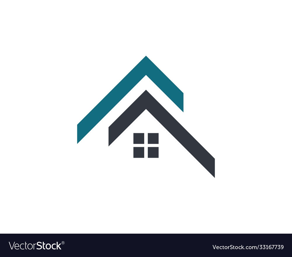 Property and construction logo Royalty Free Vector Image