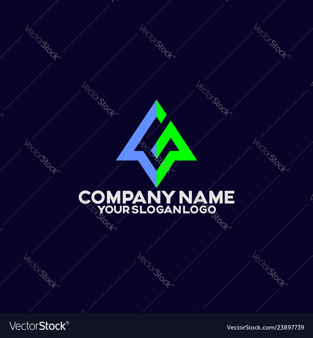 Triangle with letters a and g 04