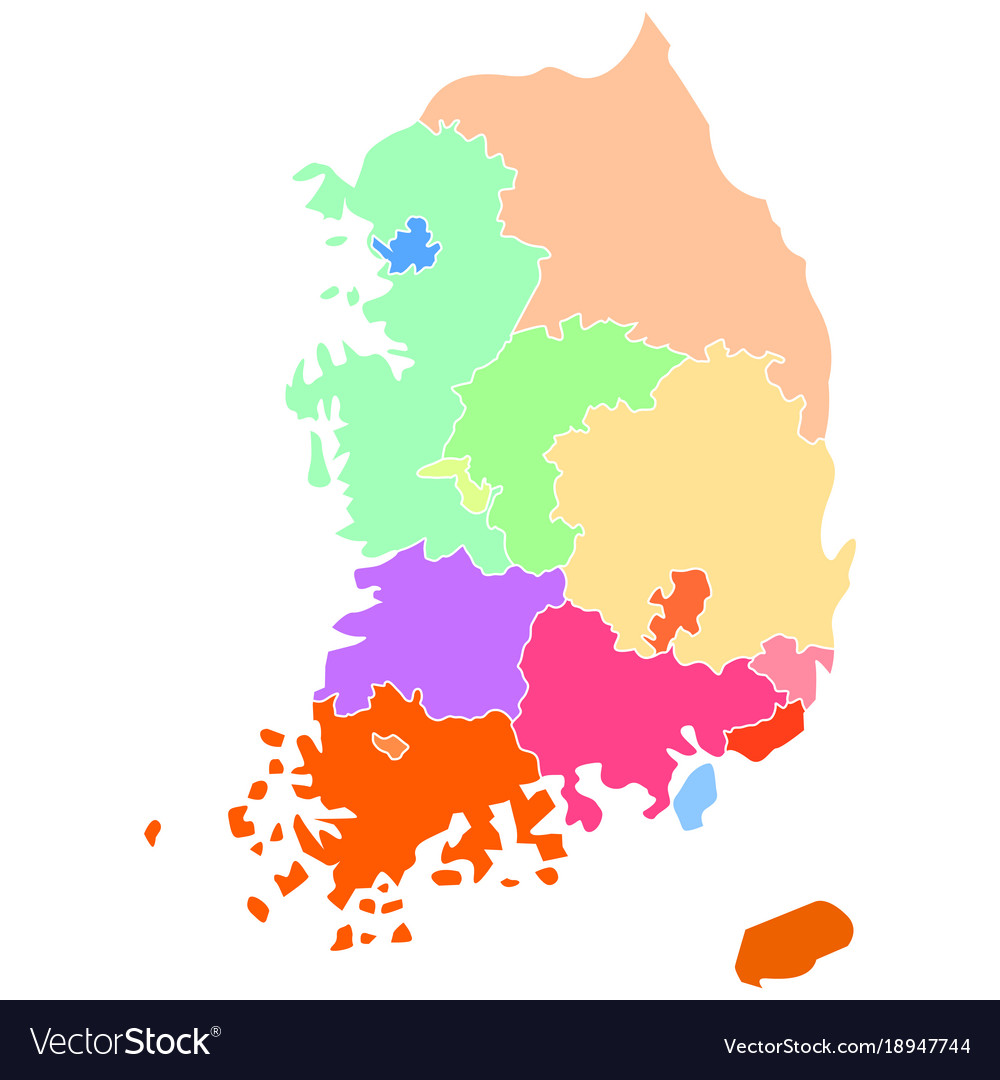 Abstract country map
