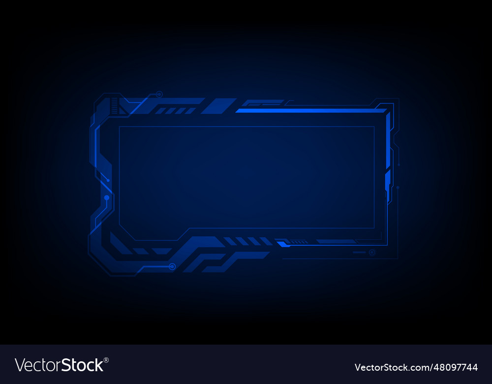 Abstract hud ui gui future futuristic screen
