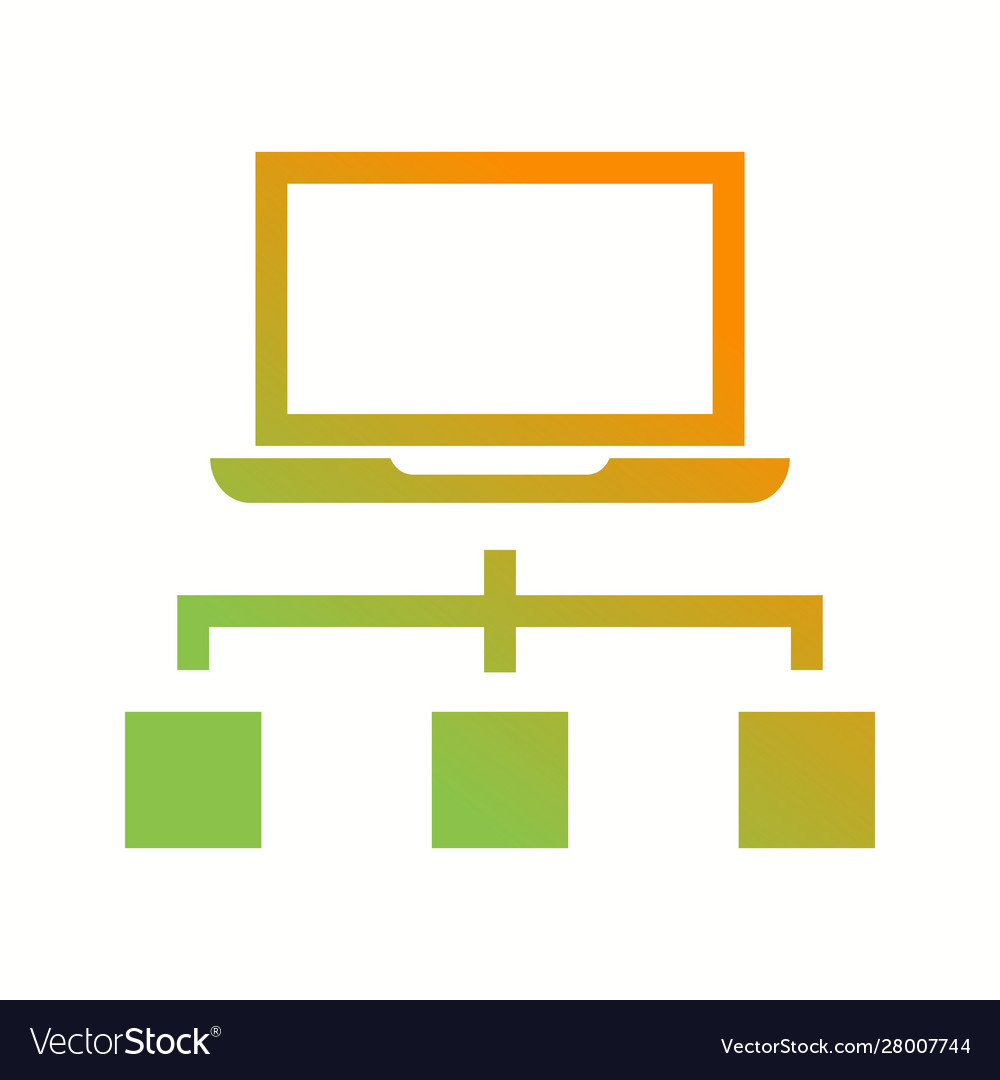 Database Connection Icon - Modern Glyph