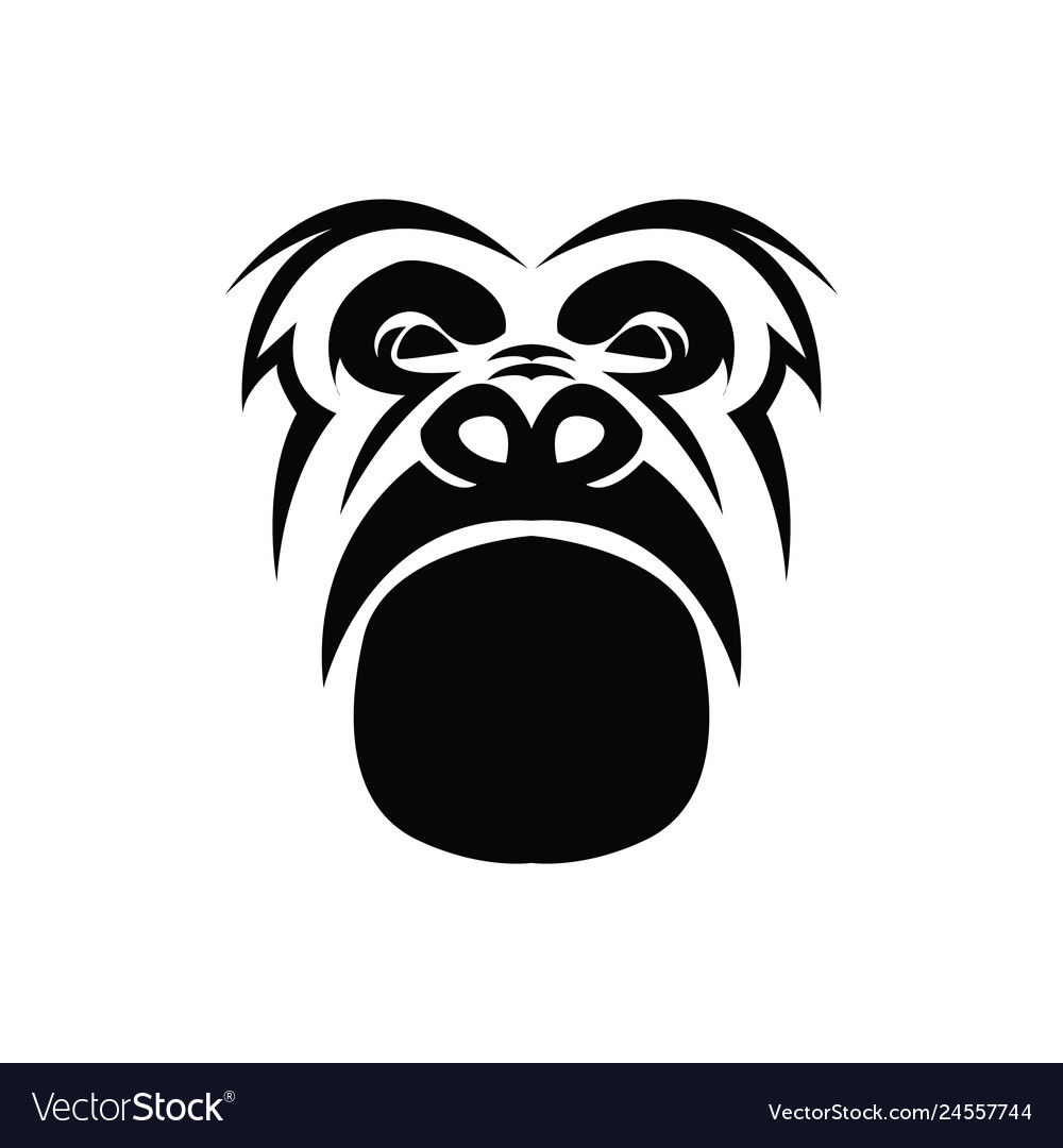 Gorilla head logo