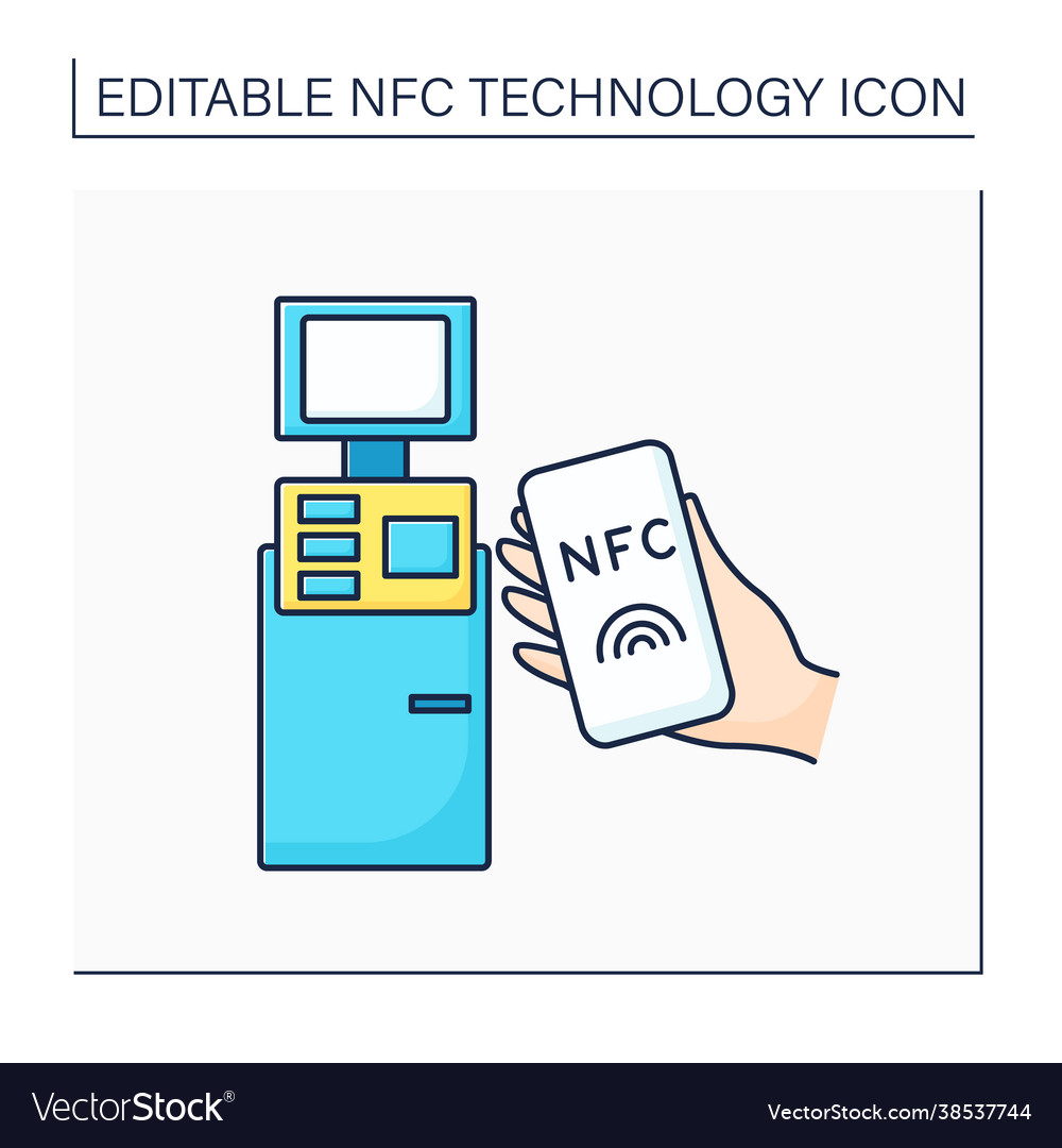 Nfc color icon