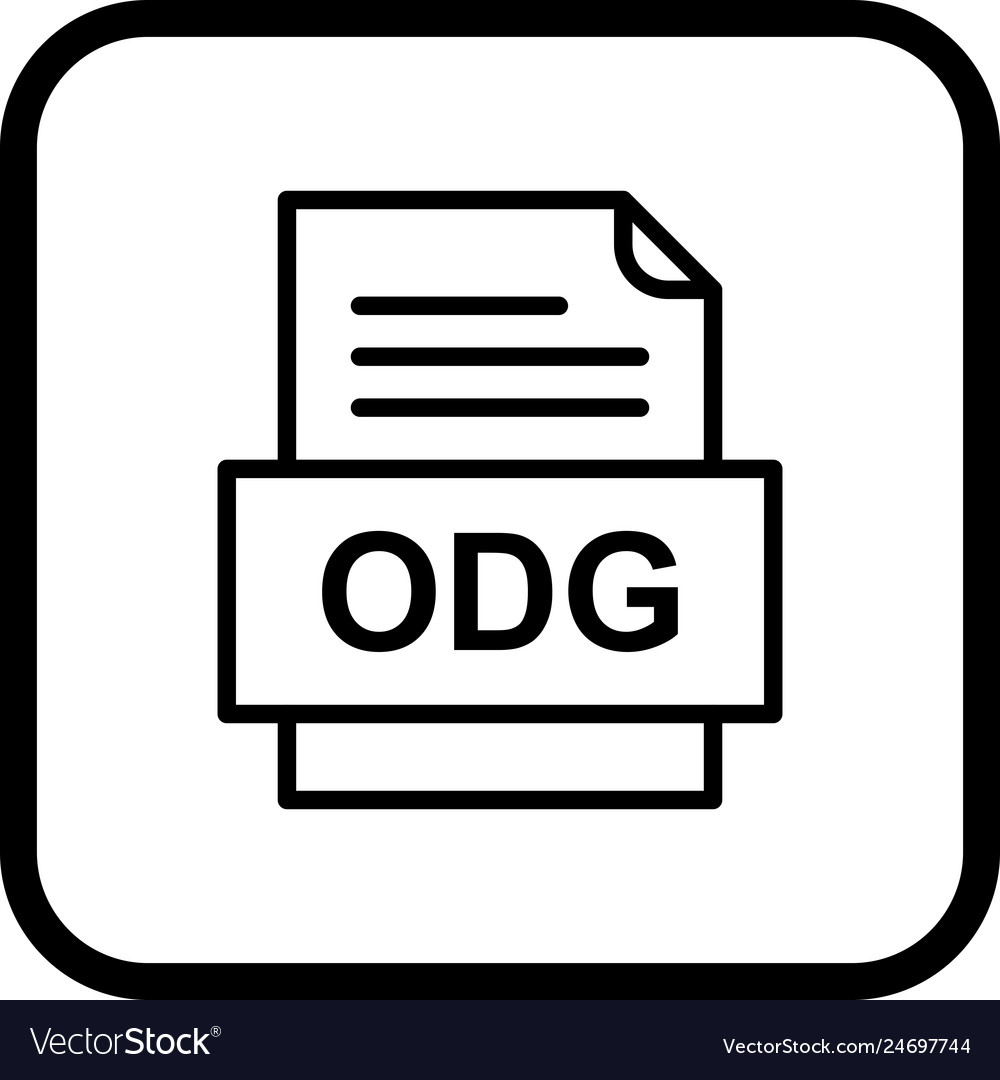 Odg file document icon