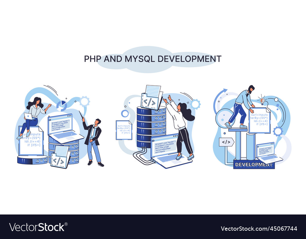 Php und mysql Entwicklungssoftware Webseite