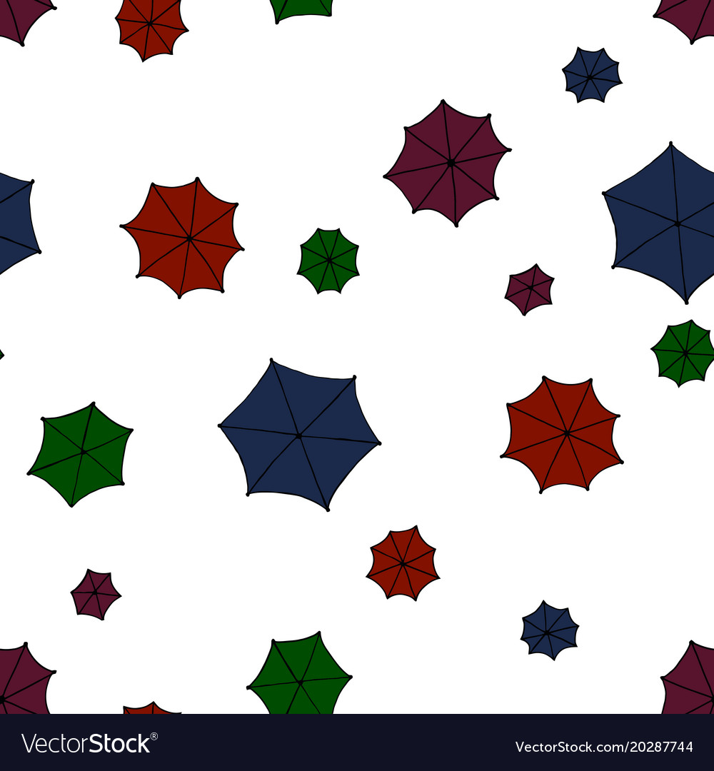 Seamless pattern background with a lot
