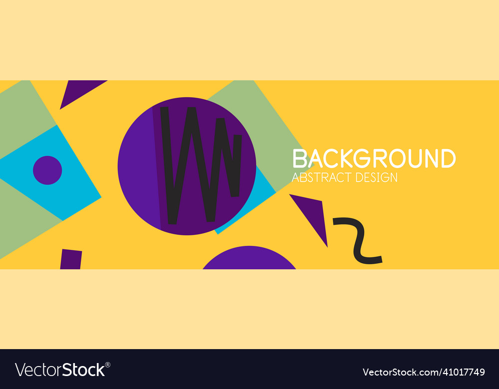 Abstract background blocks lines triangles vector image Abstract background blocks lines triangles