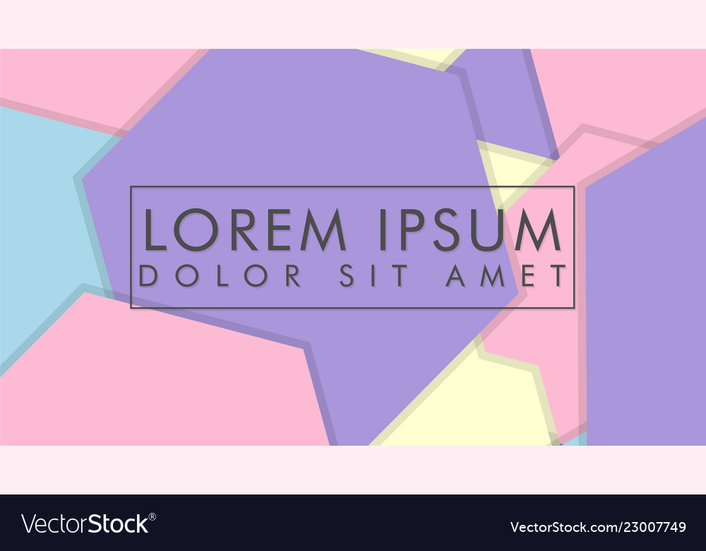 Abstract colorful hexagon background