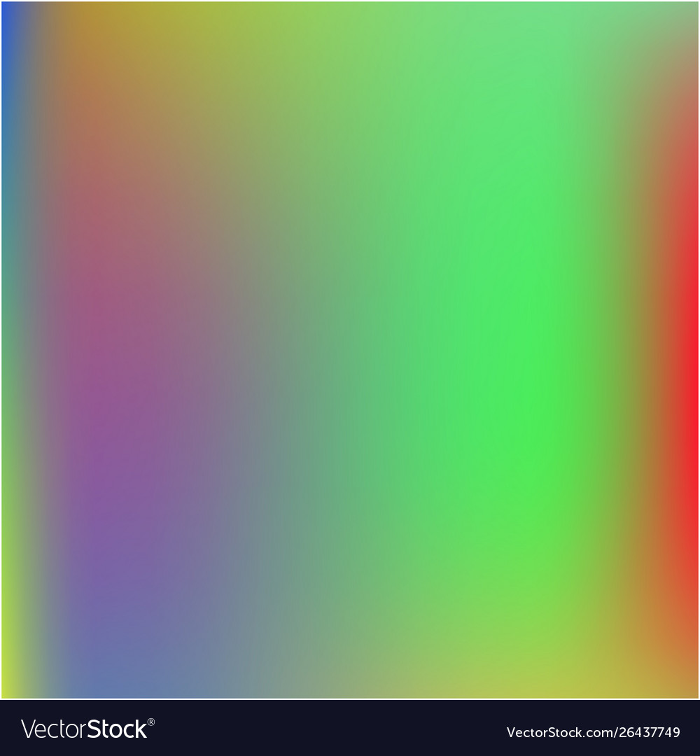 Gradient mesh painted in different colors