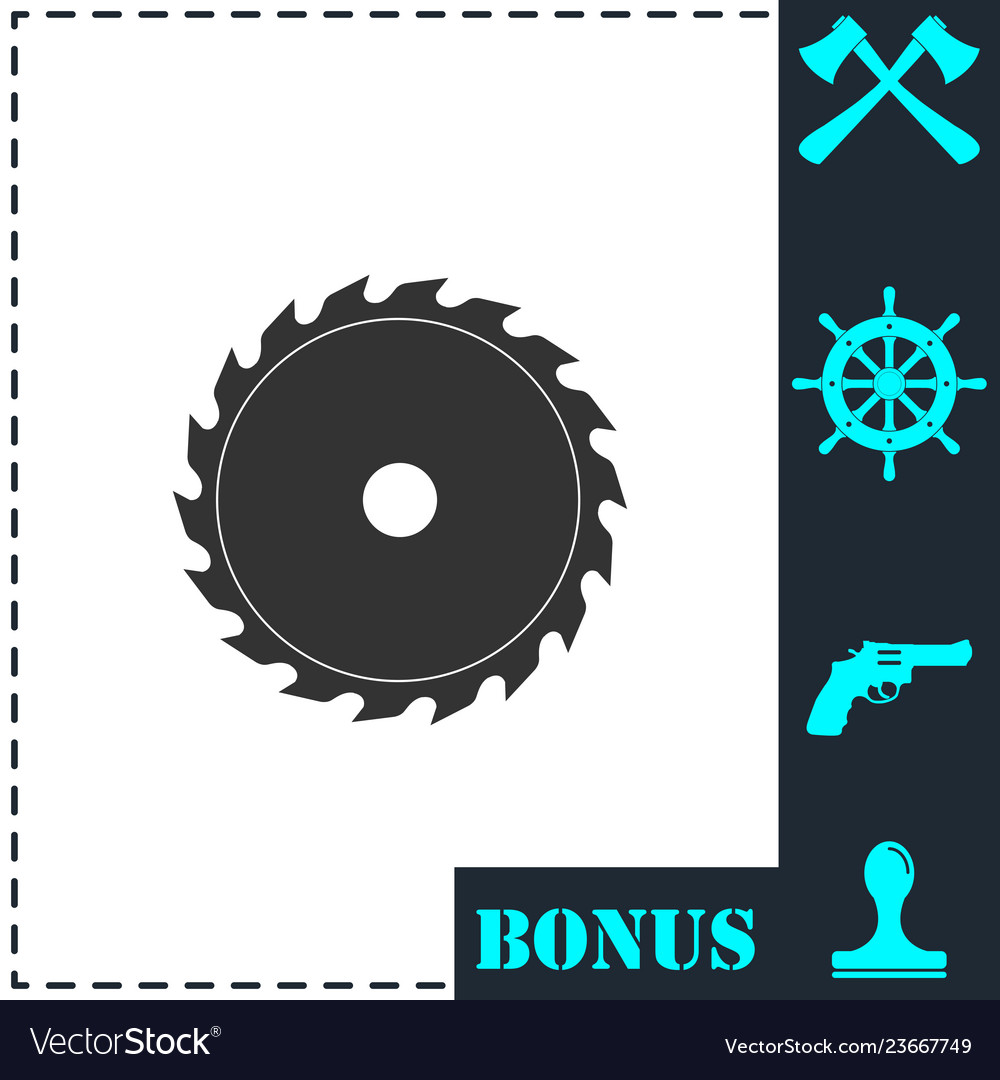 Industrielle Rundsäge Icon