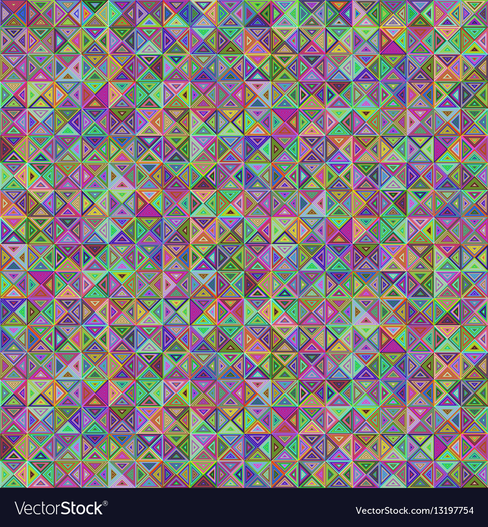 Abstract colorful triangle mosaic background