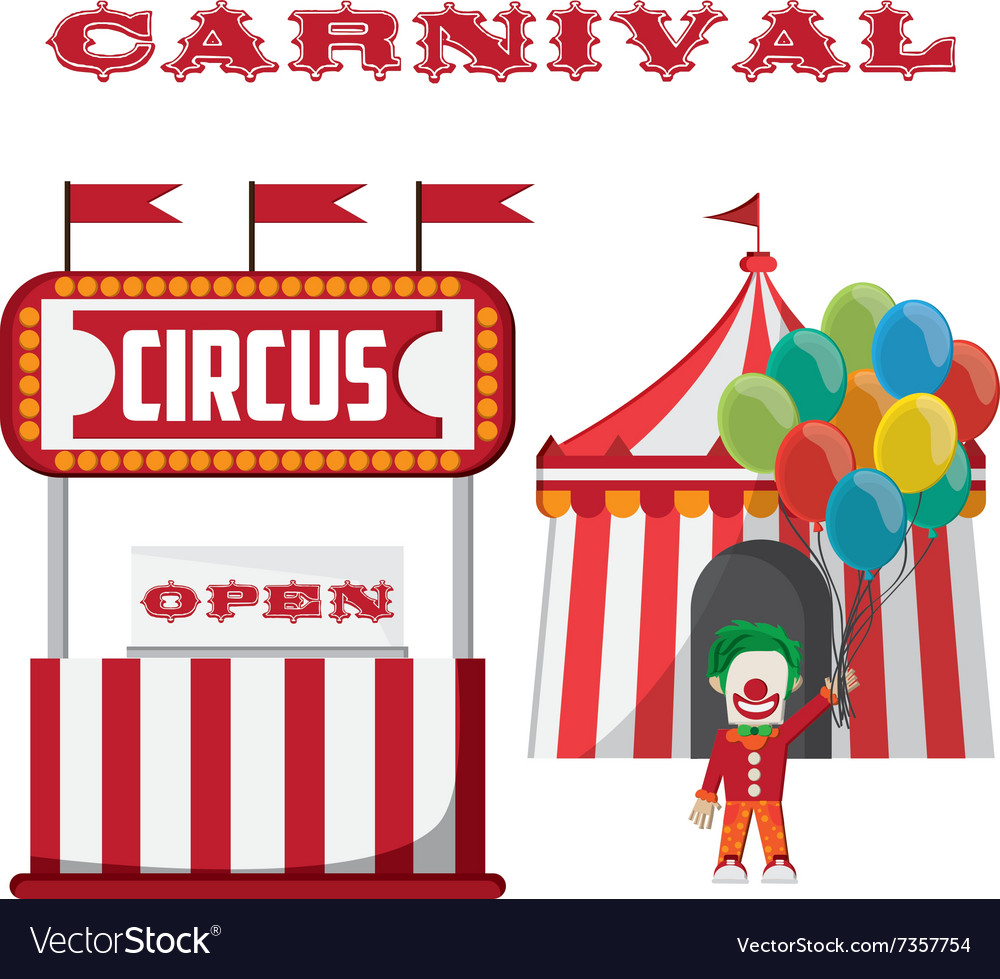 Circus icons design