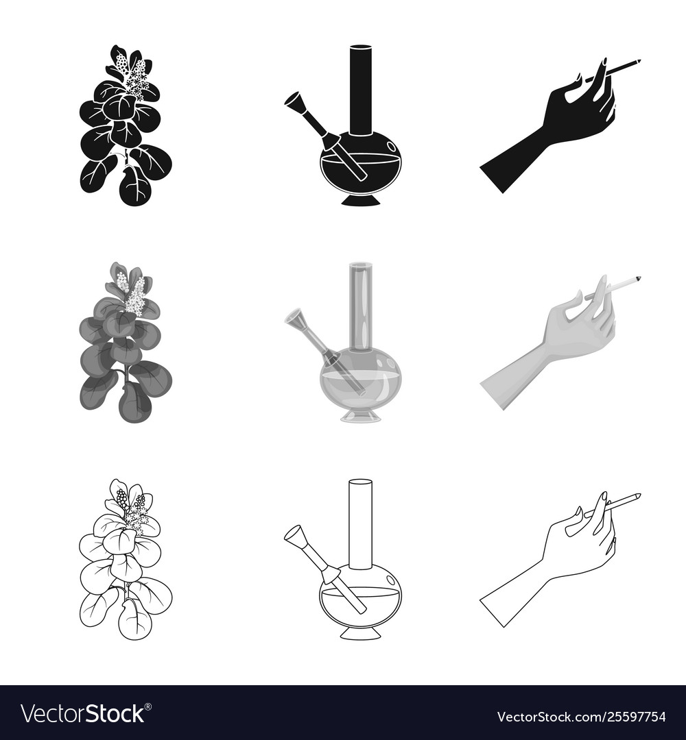Design refuse and stop symbol set vector image Design refuse and stop symbol set