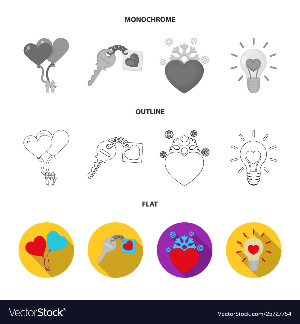 Isolated object abstract and shape icon set