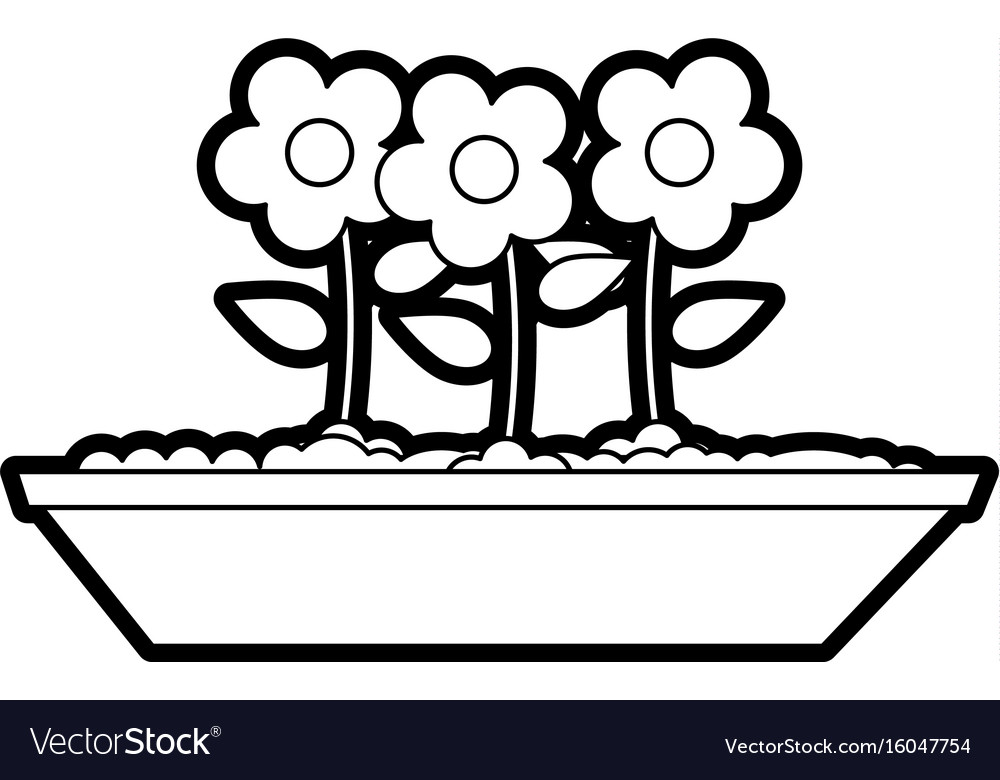 Potted flowers icon image