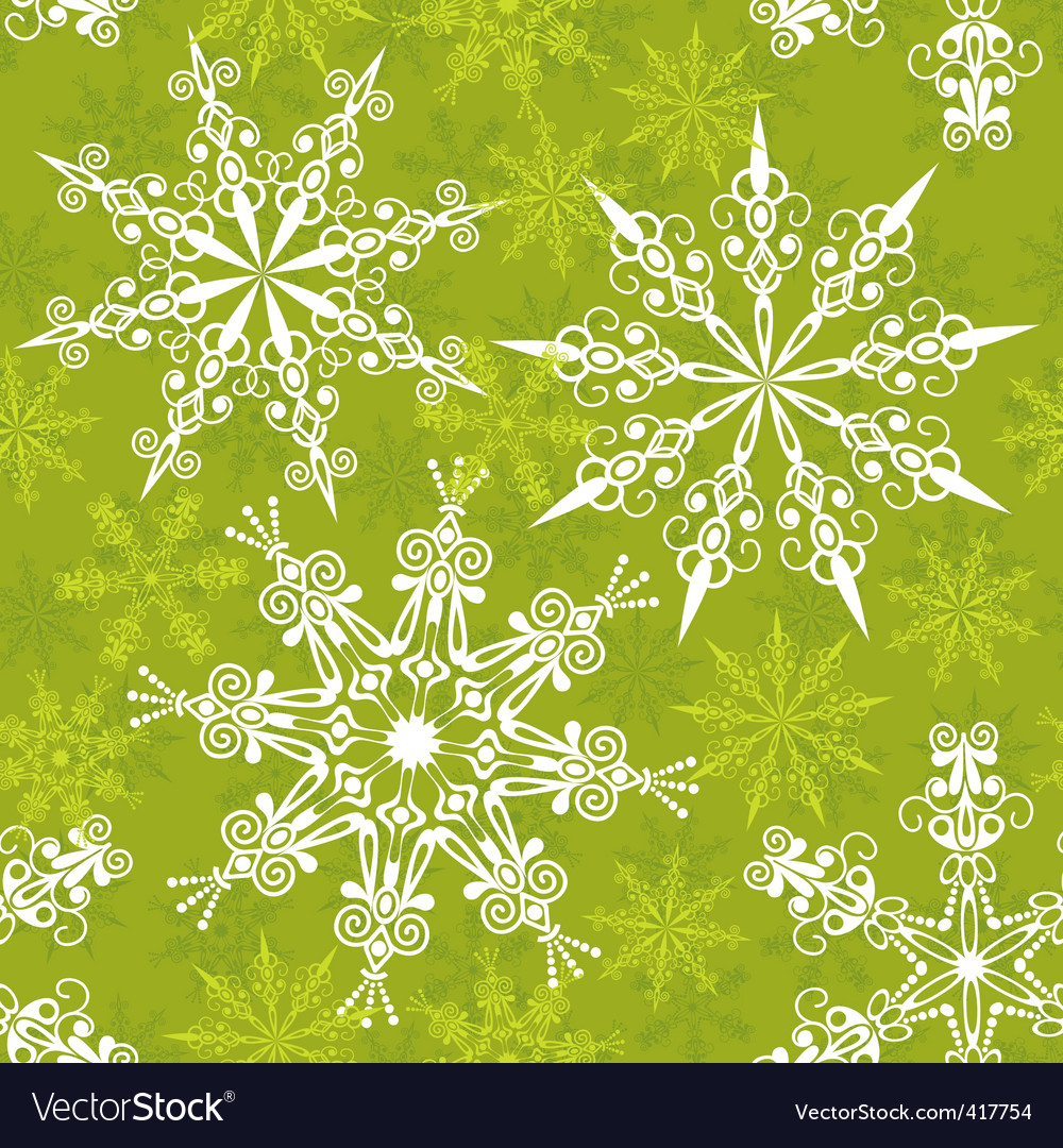 Snowflake Winter Pattern