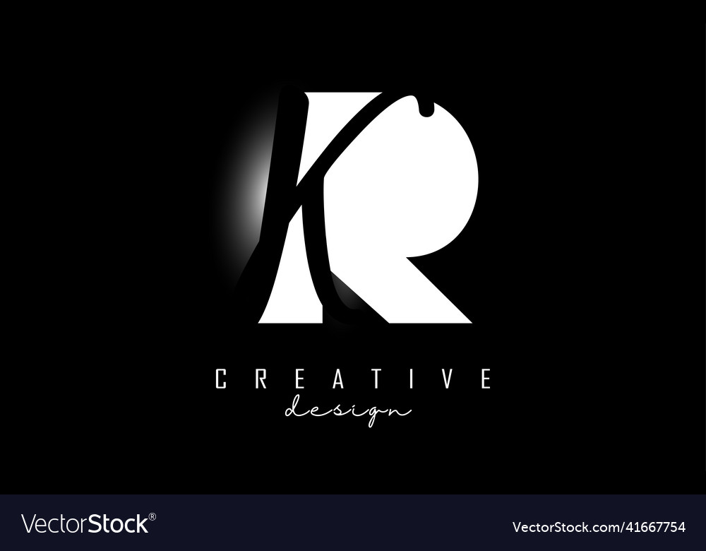 Premium Vector | Luxury monogram letter rk logo