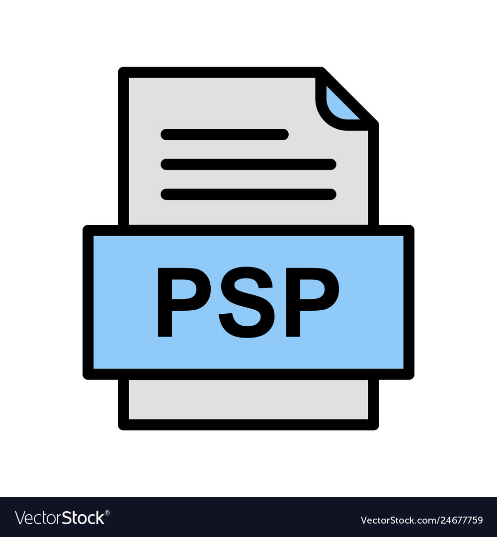Psp file document icon
