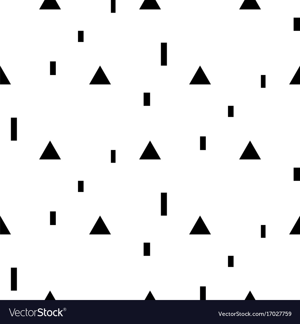 Seamless pattern with geometric simple