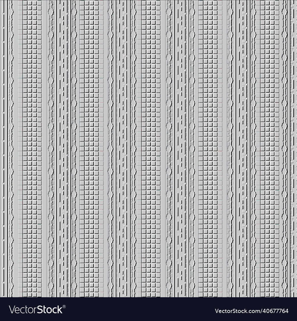 Emboss waffle borders 3d seamless pattern Vector Image Emboss waffle borders 3d seamless pattern