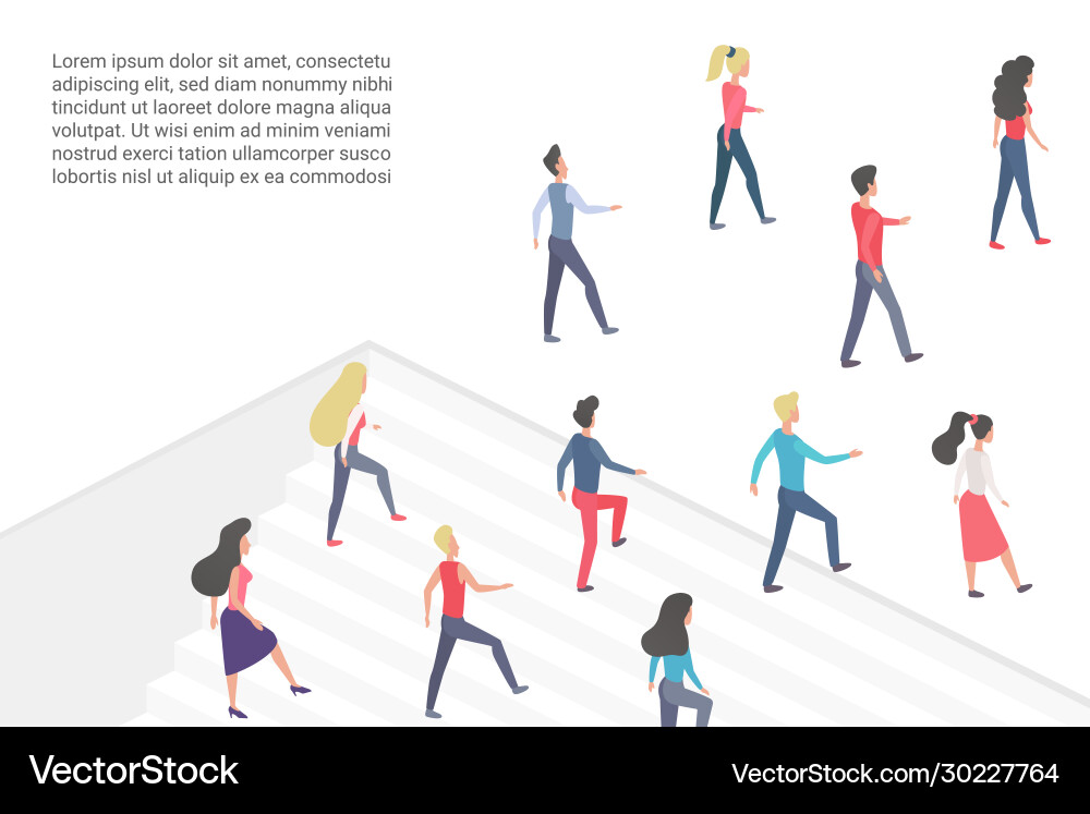 Flat minimalistic concept Royalty Free Vector Image
