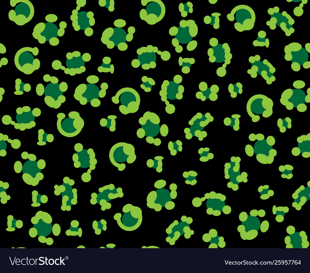 Seamless pattern leopard yellow background vector image Seamless pattern leopard yellow background