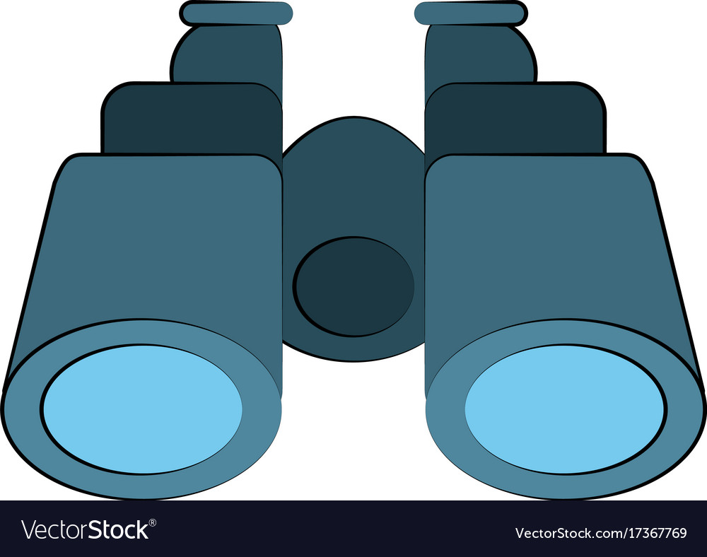 Binoculars frontview icon image