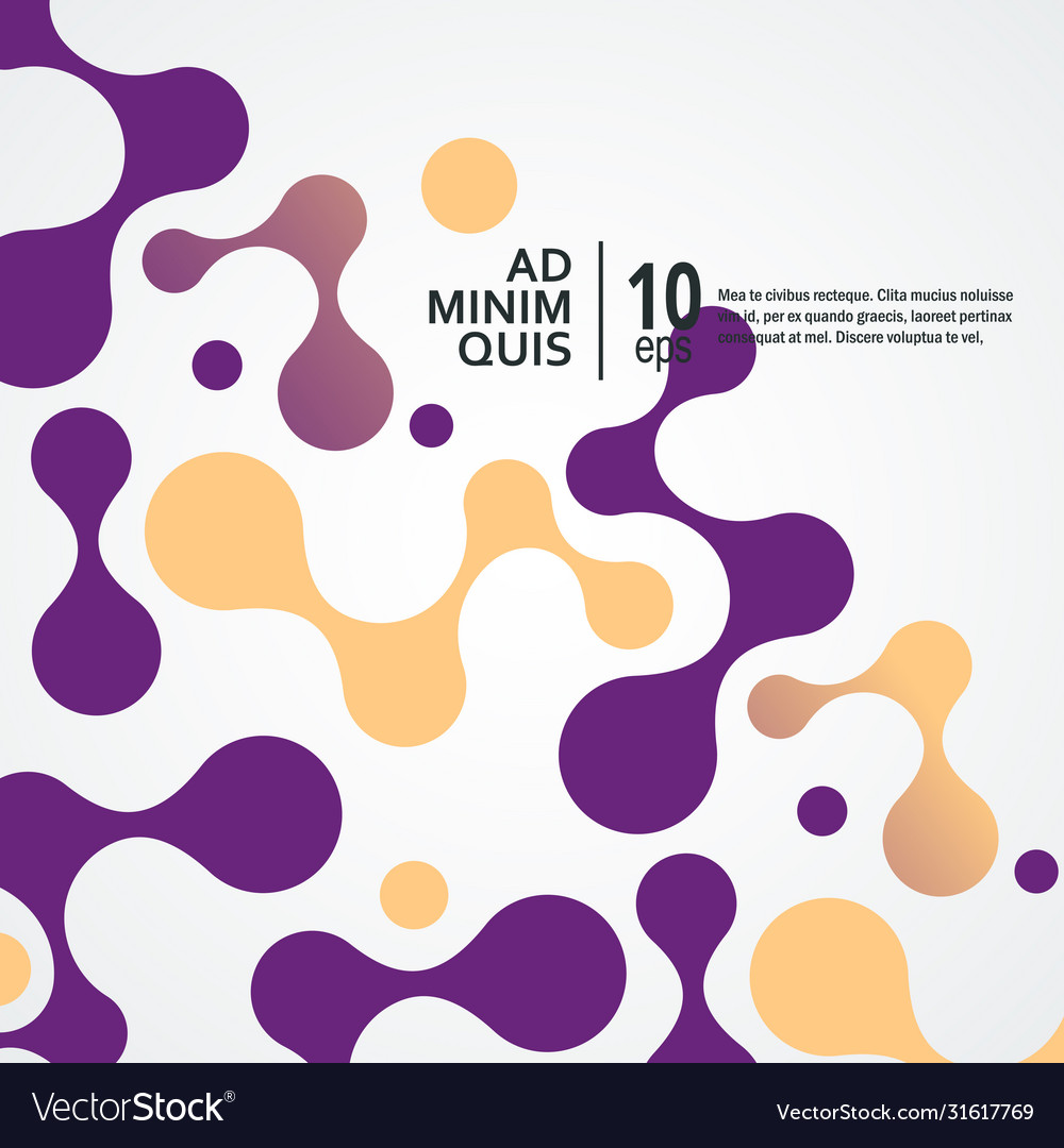 Design connect with abstract shapes