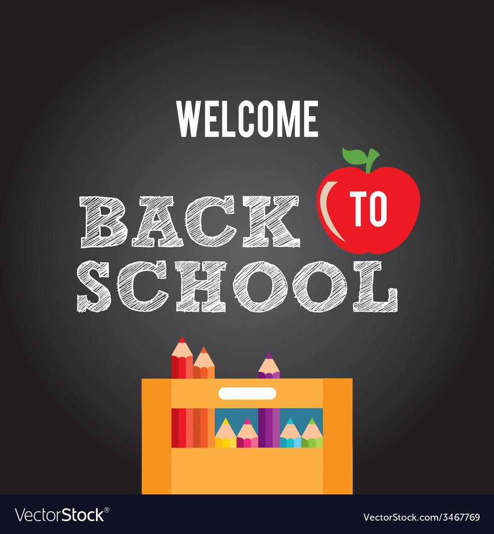 School design Royalty Free Vector Image - VectorStock