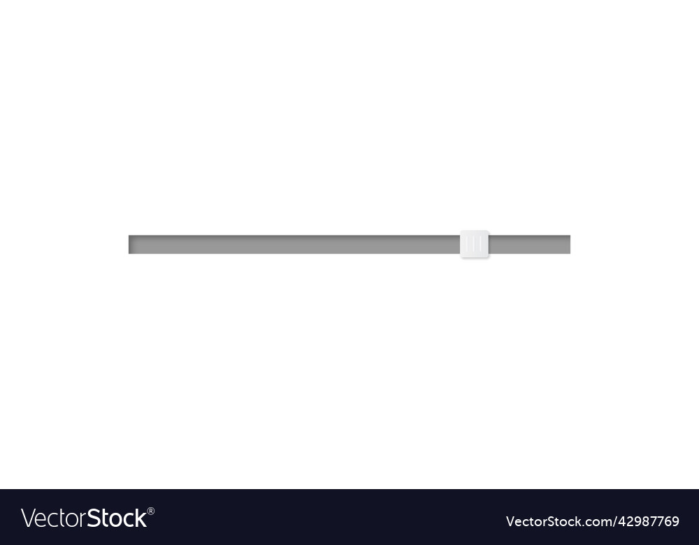 Scroll bar for user interface scrollbar template vector image Scroll bar for user interface scrollbar template