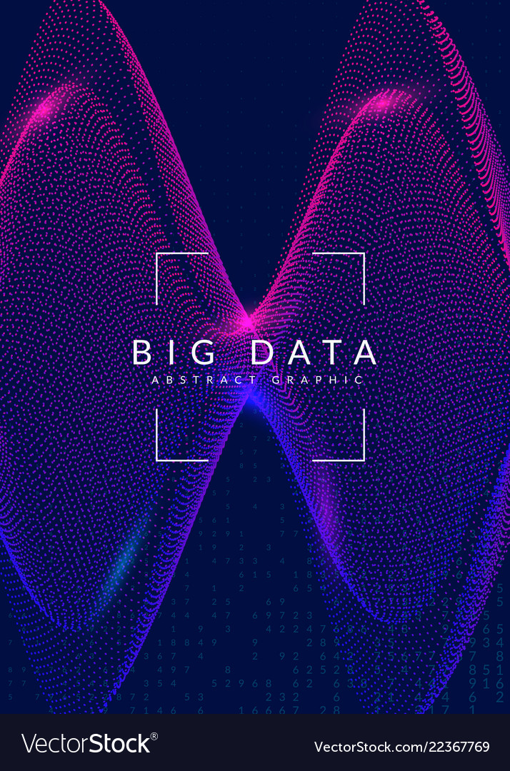 Visualization background technology for big data vector image Visualization background technology for big data