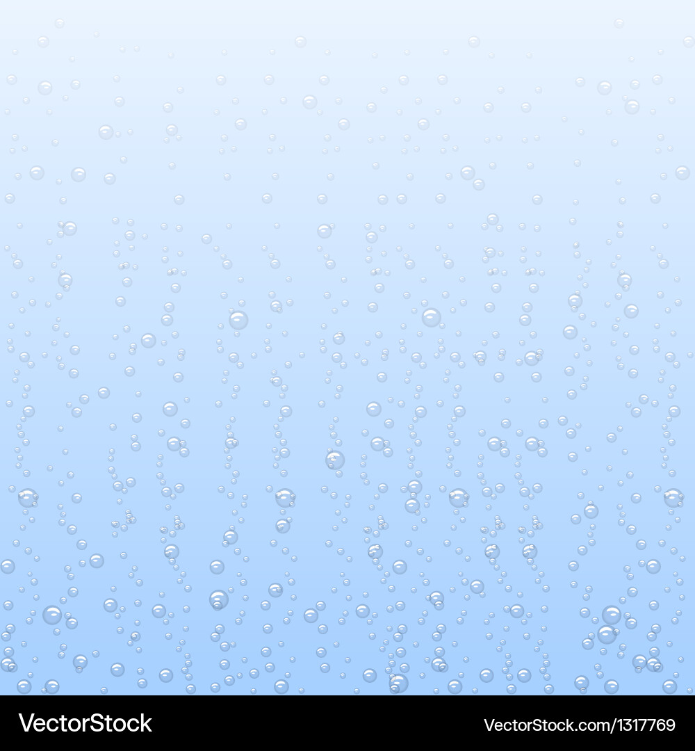 Water bubbles Royalty Free Vector Image - VectorStock