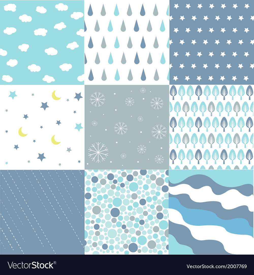 Winter Snowflake Pattern