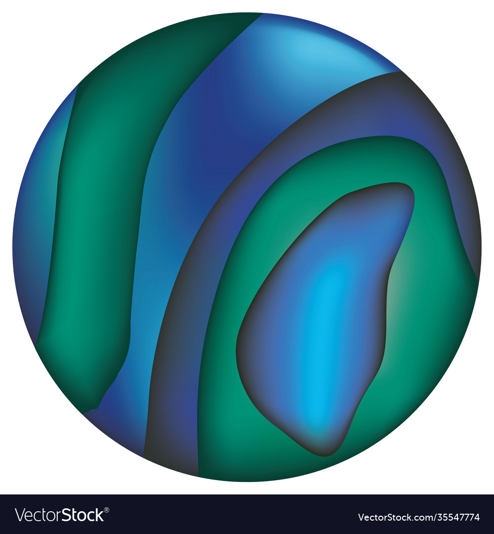 Abalone Texture Button