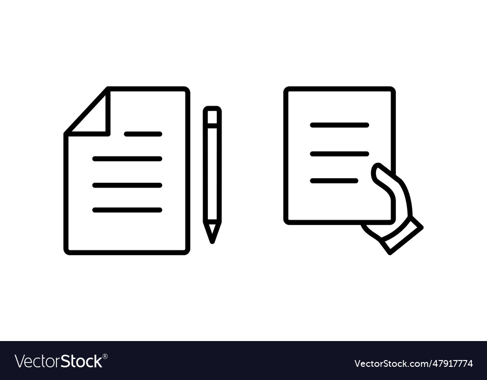 Document icon paper file