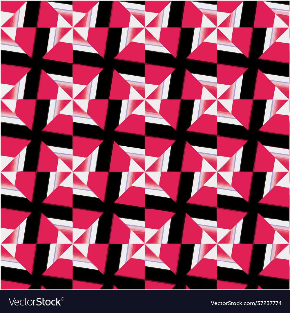 Geometric pattern with triangular elements Vector Image Geometric pattern with triangular elements