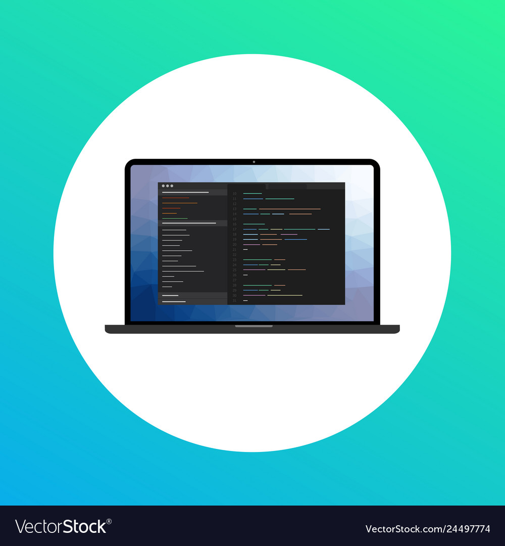 Icon of development and programming software