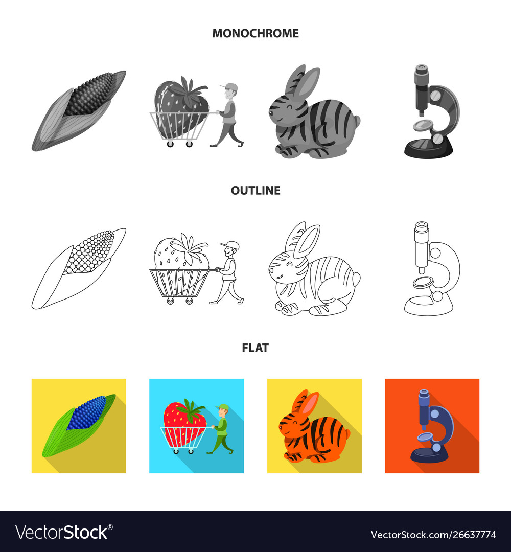 Isolated object test and synthetic sign vector image Isolated object test and synthetic sign