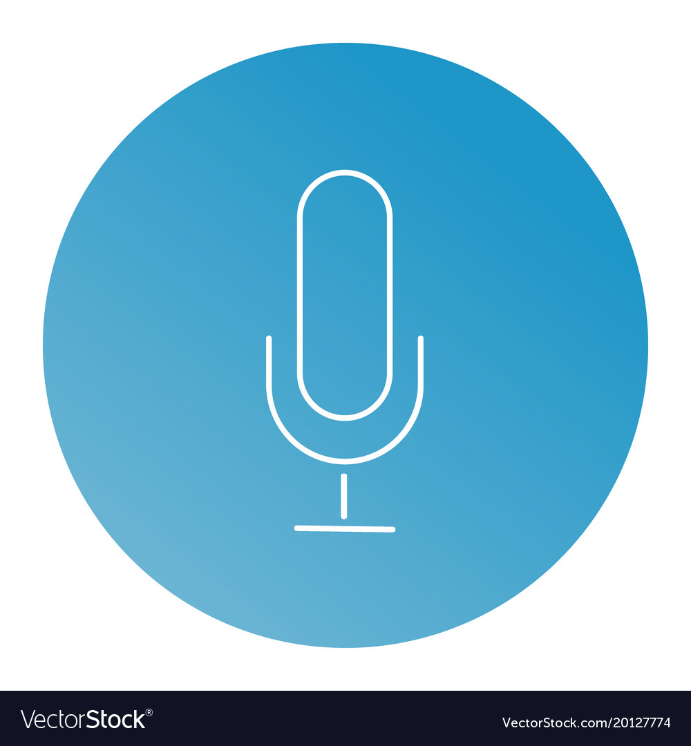 Webcast Microphone Icon - Streaming